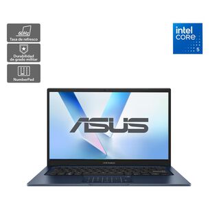 Notebook 14" Asus Vivobook / Intel Core 5 / 8 GB RAM / 512 GB SSD