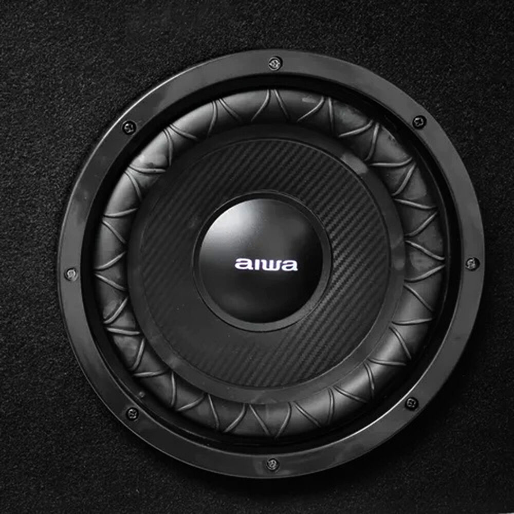 Subwoofer Auto 120w Aiwa Amplificado 10'' Slim Aw-101bx Negro image number 3.0