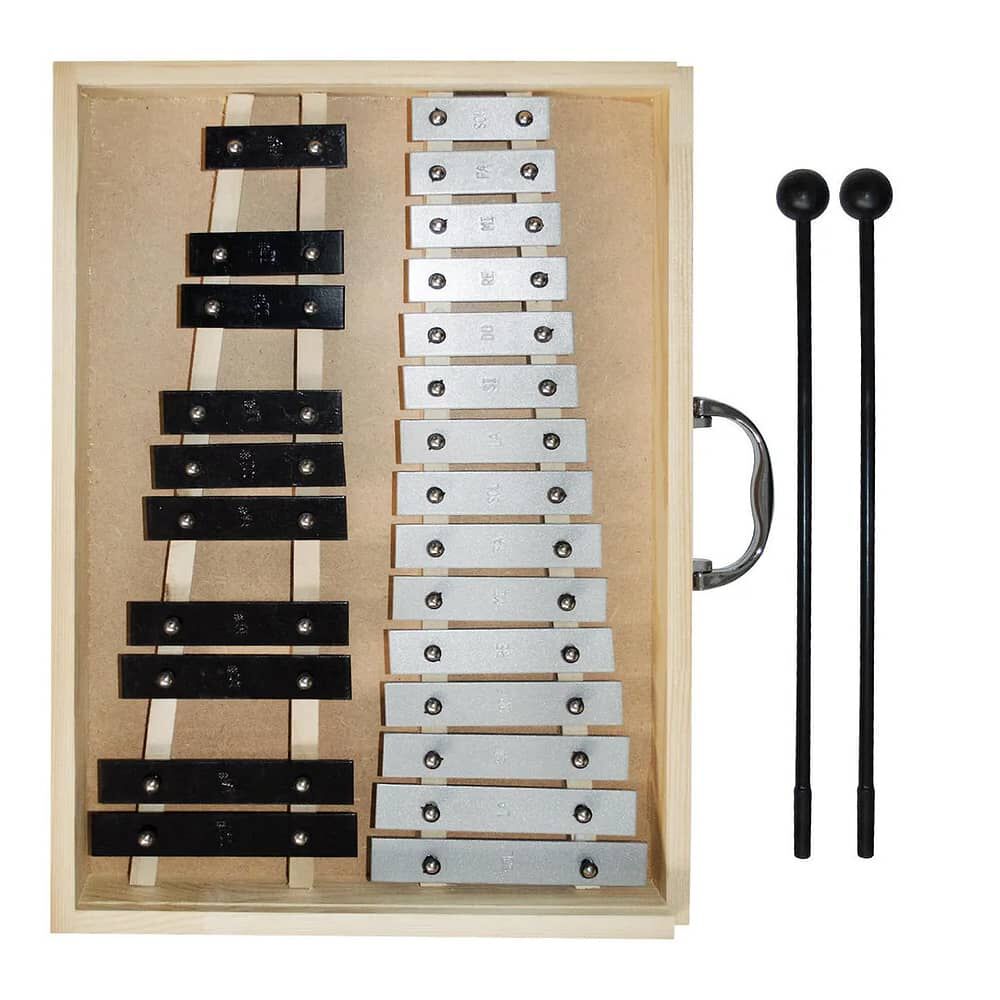 Metal&oacute;fono Crom&aacute;tico De 25 Aluminio All25ag image number 0.0