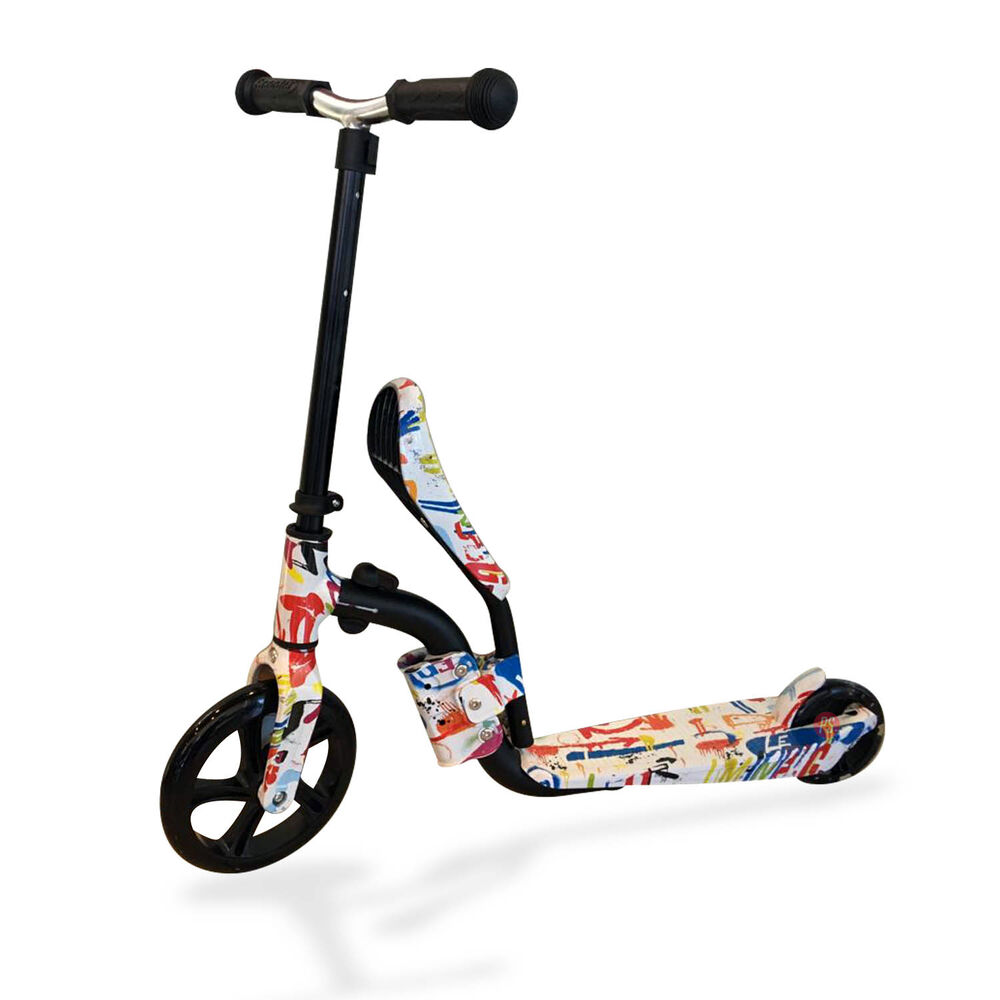 Scooter Colorido Con Asiento Y Ruedas Iluminadas - Ps image number 1.0