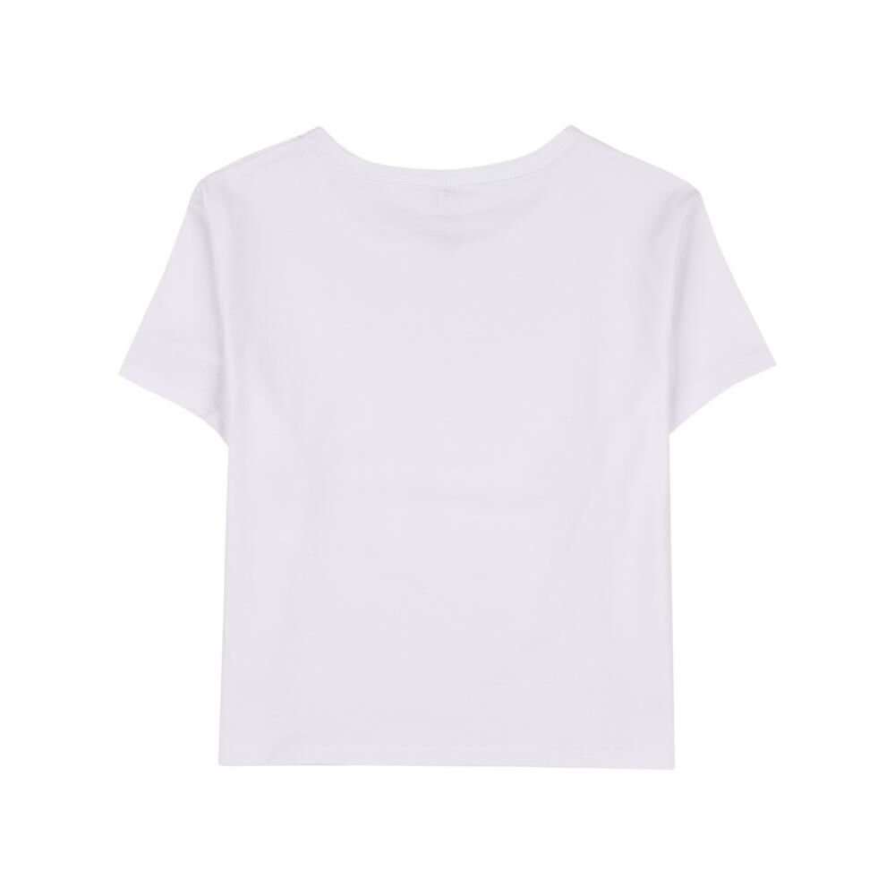 Polera Crop Manga Corta Cuello Redondo Mujer Freedom image number 1.0