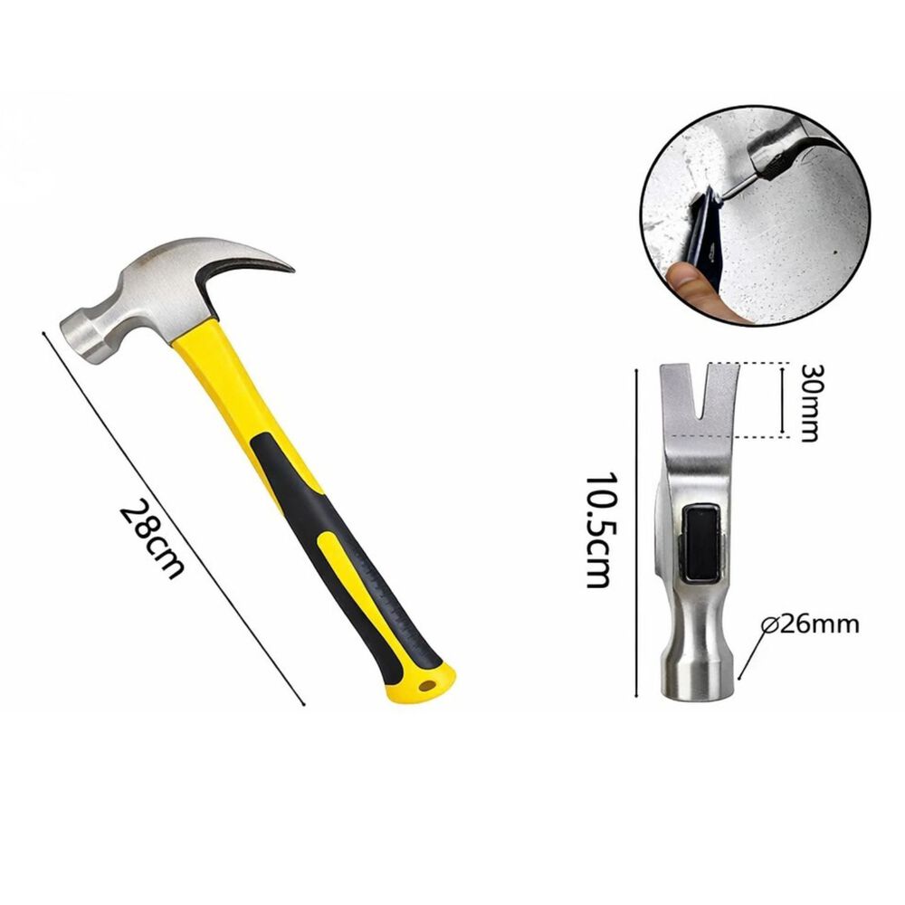 Martillo Mango Silicona 0.25 Lbs Herramientas Construcci&oacute;n image number 1.0