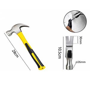 Martillo Mango Silicona 0.25 Lbs Herramientas Construcci&oacute;n