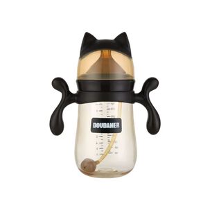 Vaso Entrenador Beb&eacute; Dise&ntilde;o Gatito 350ml Con Asas