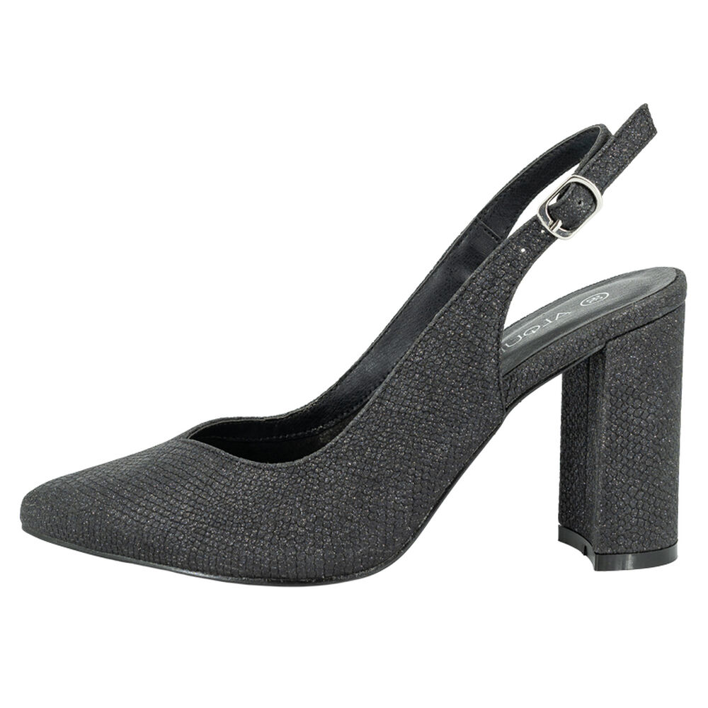 Zapato Shine Negro Alquimia image number 1.0