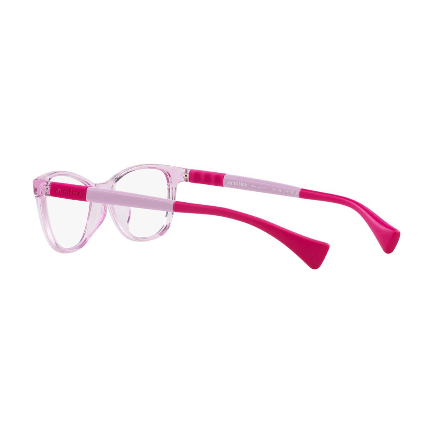 Lentes &Oacute;pticos Rosa Miraflex Para Ni&ntilde;os image number 4.0