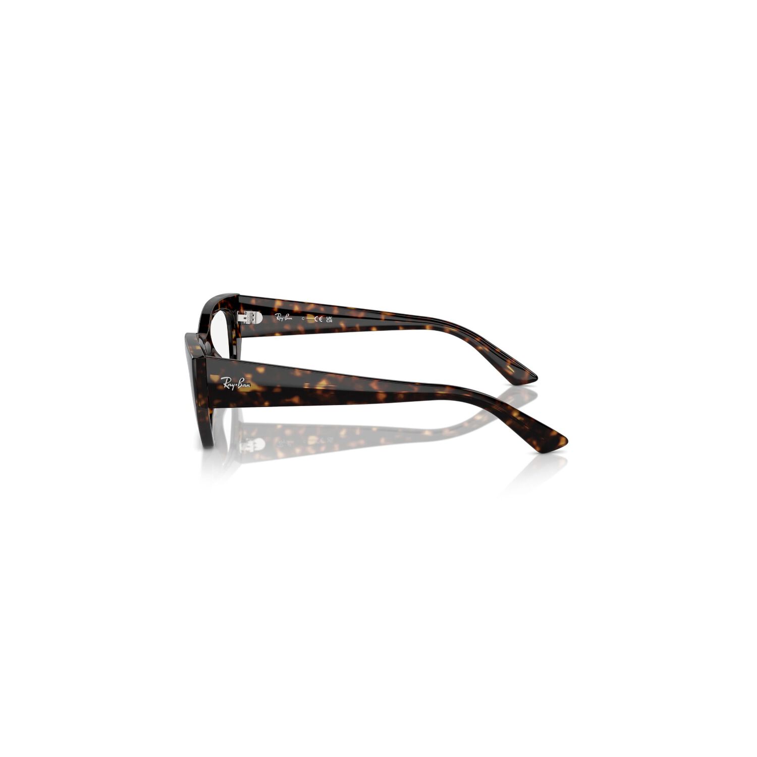 Lentes &Oacute;pticos Zena Havana Bio-based Sustentable Ray-ban Optical image number 2.0