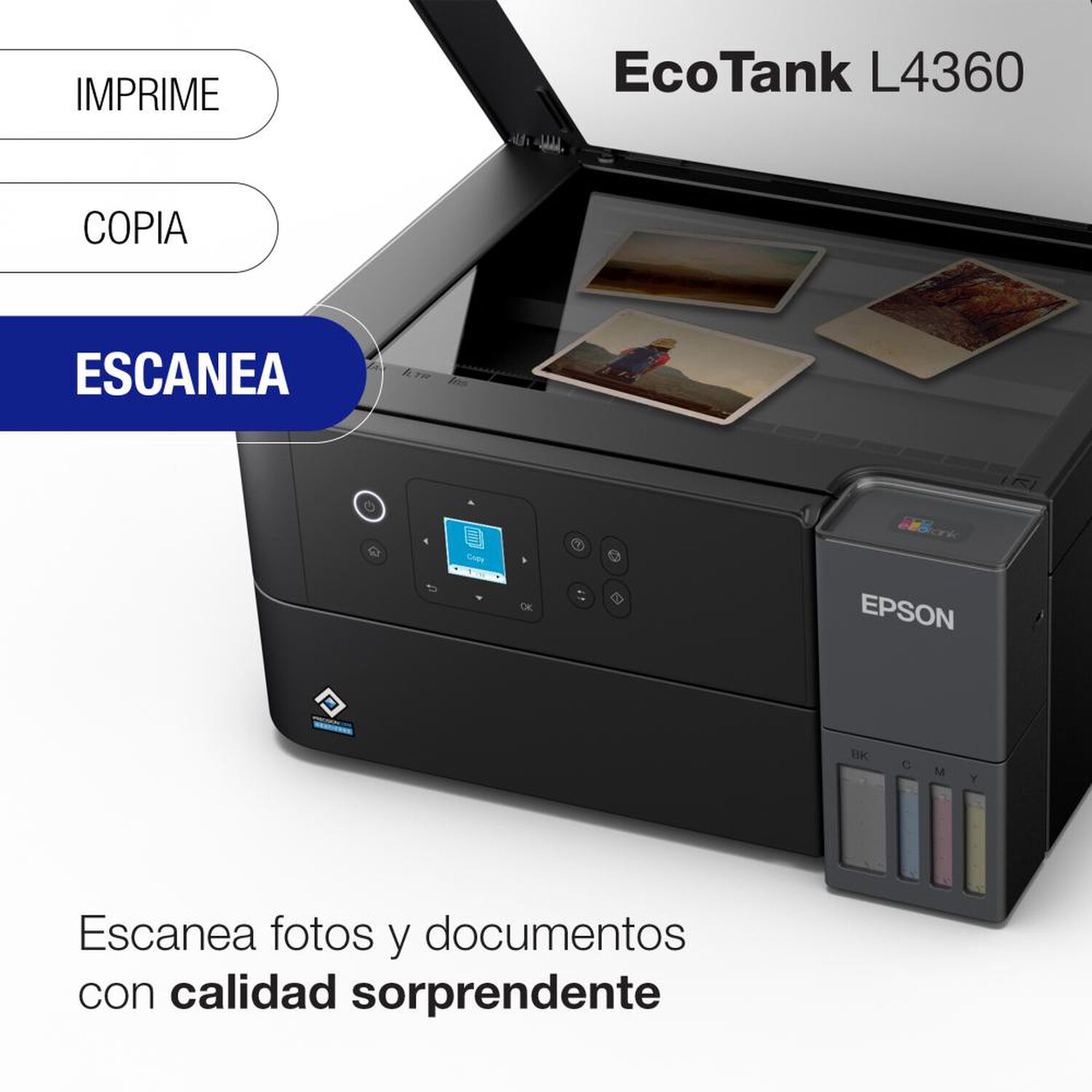 Impresora Multifuncional Epson Ecotank L4360 image number 3.0