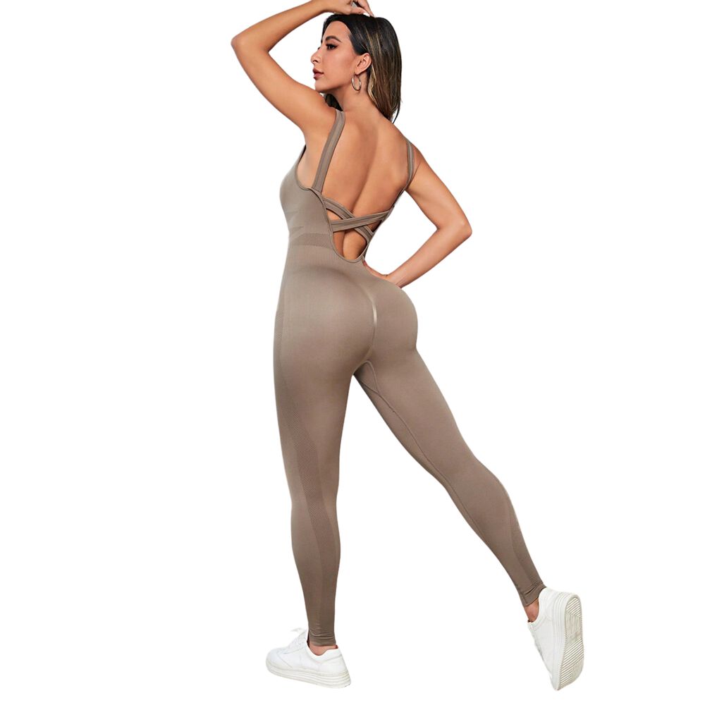 Enterito Push Up Sin Mangas Sukha Beige image number 2.0