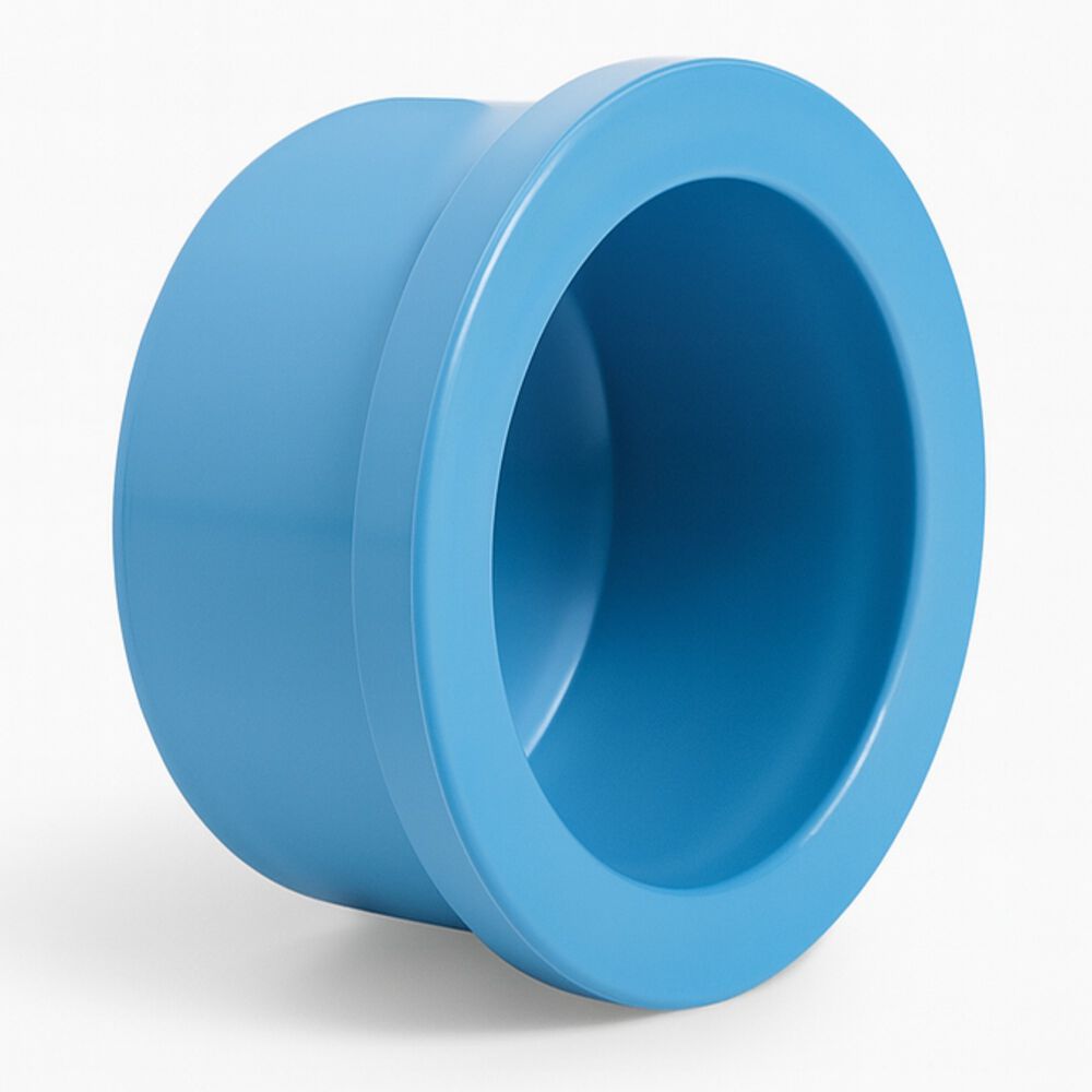 Pack 5un Tapa Gorro Pvc 25mm Pn10" image number 1.0