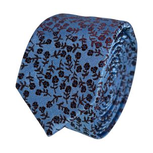 Corbata Micro 5 Cm Fantasia Az Black