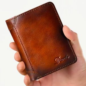 Billetera Antirrobo Caf&eacute;