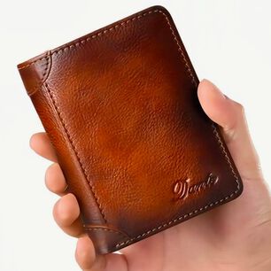 Billetera Antirrobo Caf&eacute;