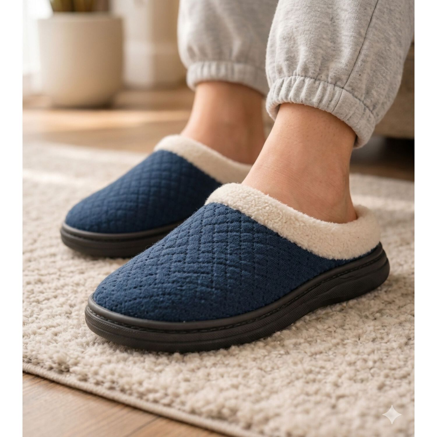 Pantufla Ping An Azul Passer image number 5.0