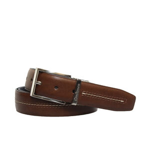 Cinturón Lewis Craftmen Reversible Café Negro 100% Cuero Genuino