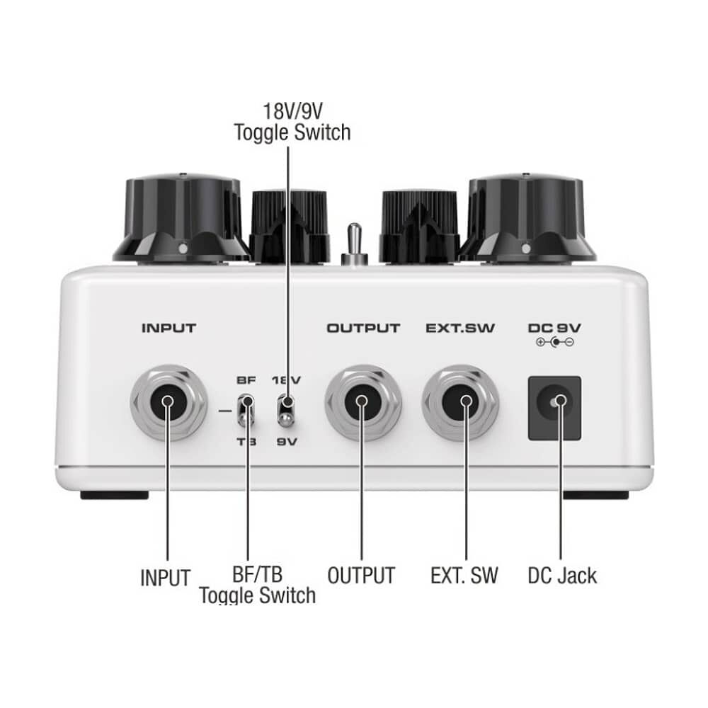 Pedal De Efecto Nux Overdrive Dual Ace Of Tone Ndo-5 image number 2.0