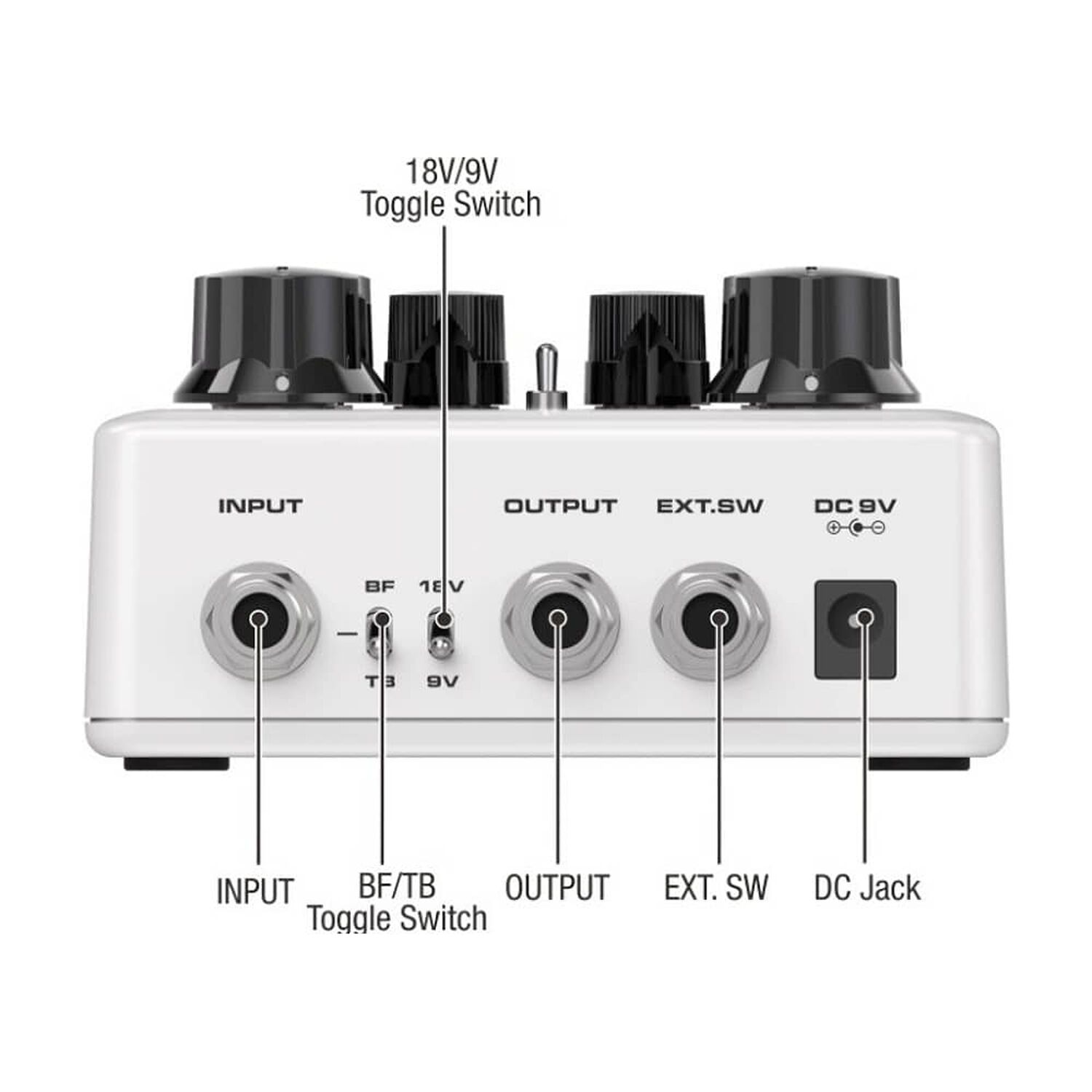 Pedal De Efecto Nux Overdrive Dual Ace Of Tone Ndo-5 image number 2.0