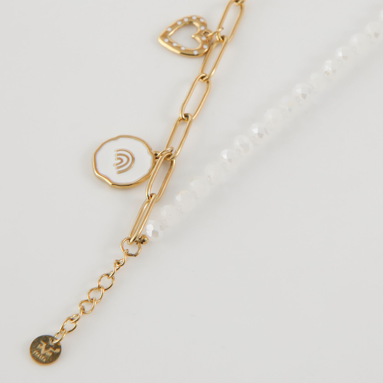 Collar Doble 19v69 Dorado Mujer Stb043 image number 1.0