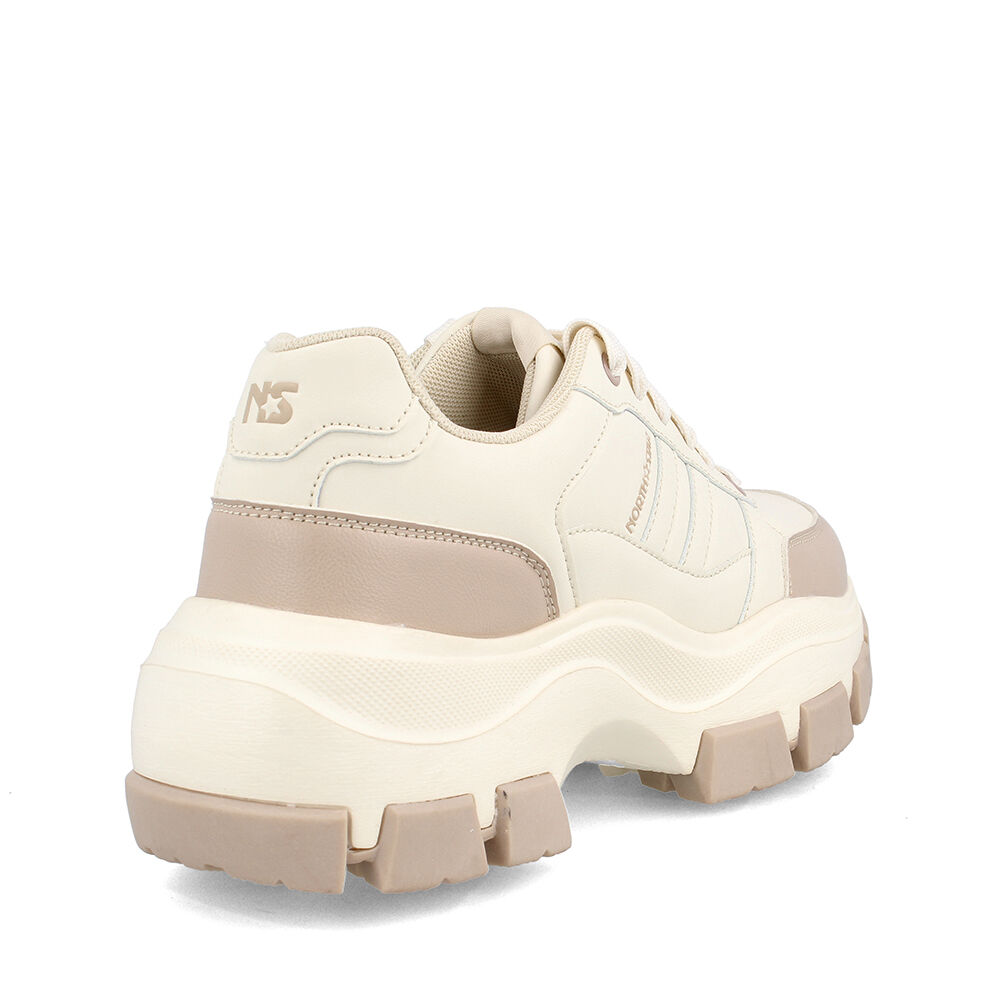 Zapatilla Mujer North Star Boor Beige image number 3.0