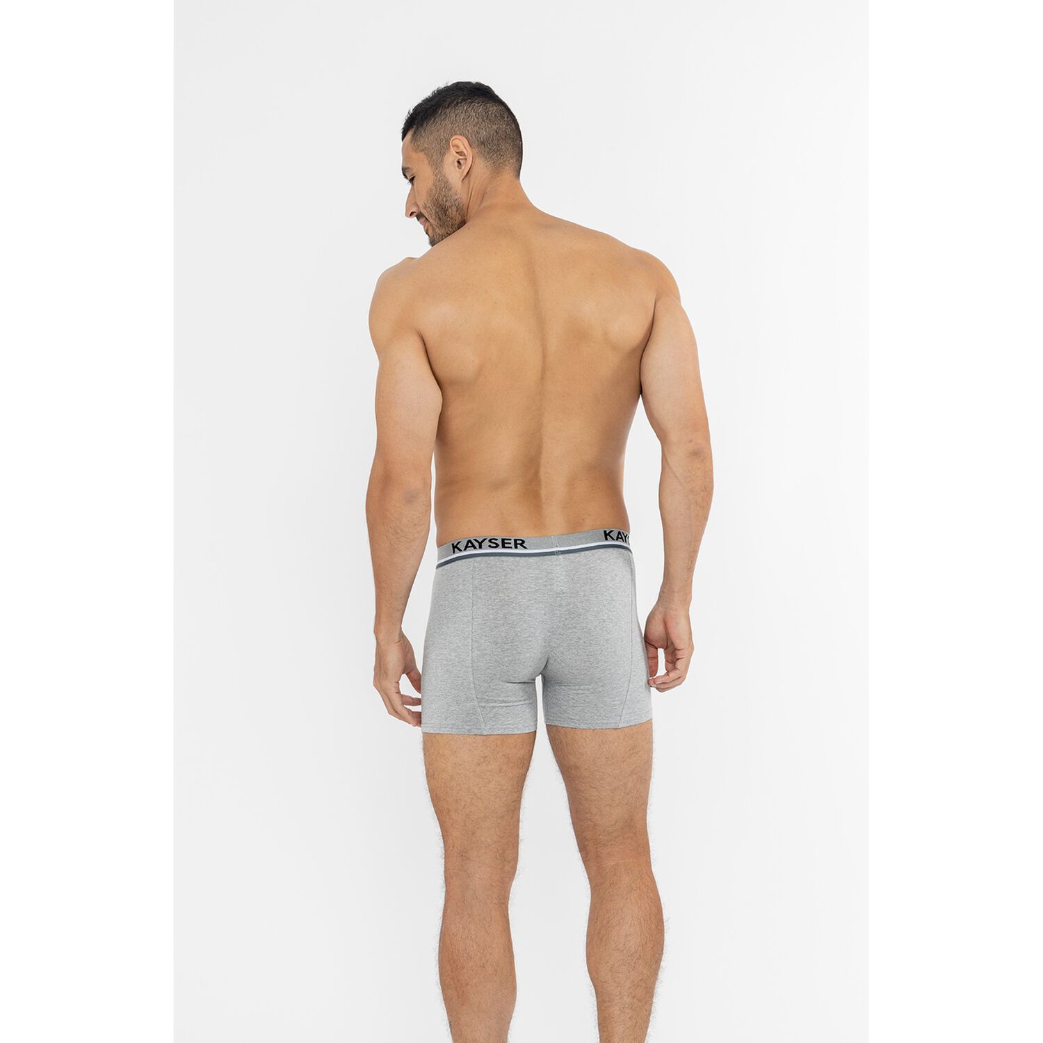 Pack 2xboxer Corto Algodon P293.09w-azu Kayser image number 2.0