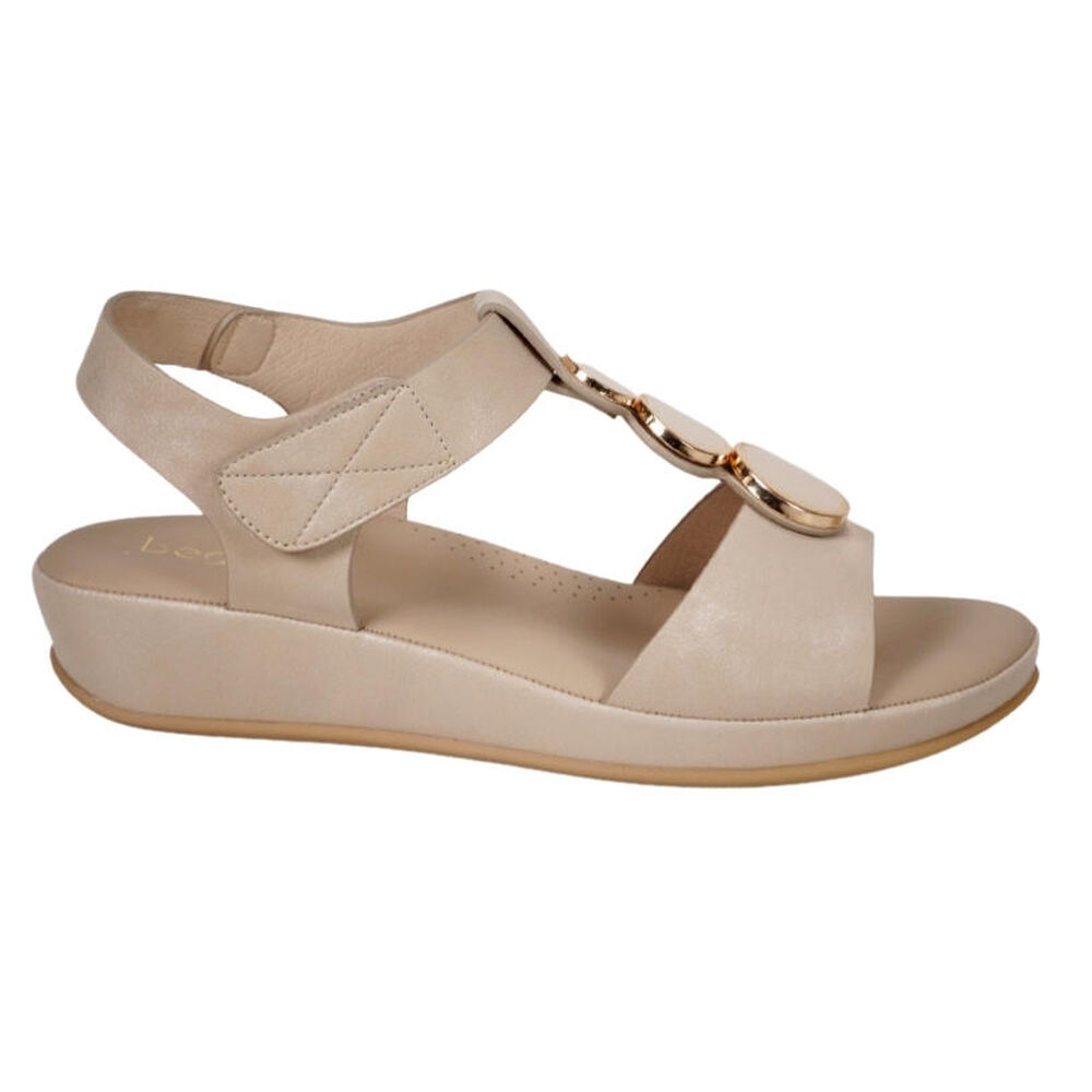 Sandalia Gladia Beige image number 0.0