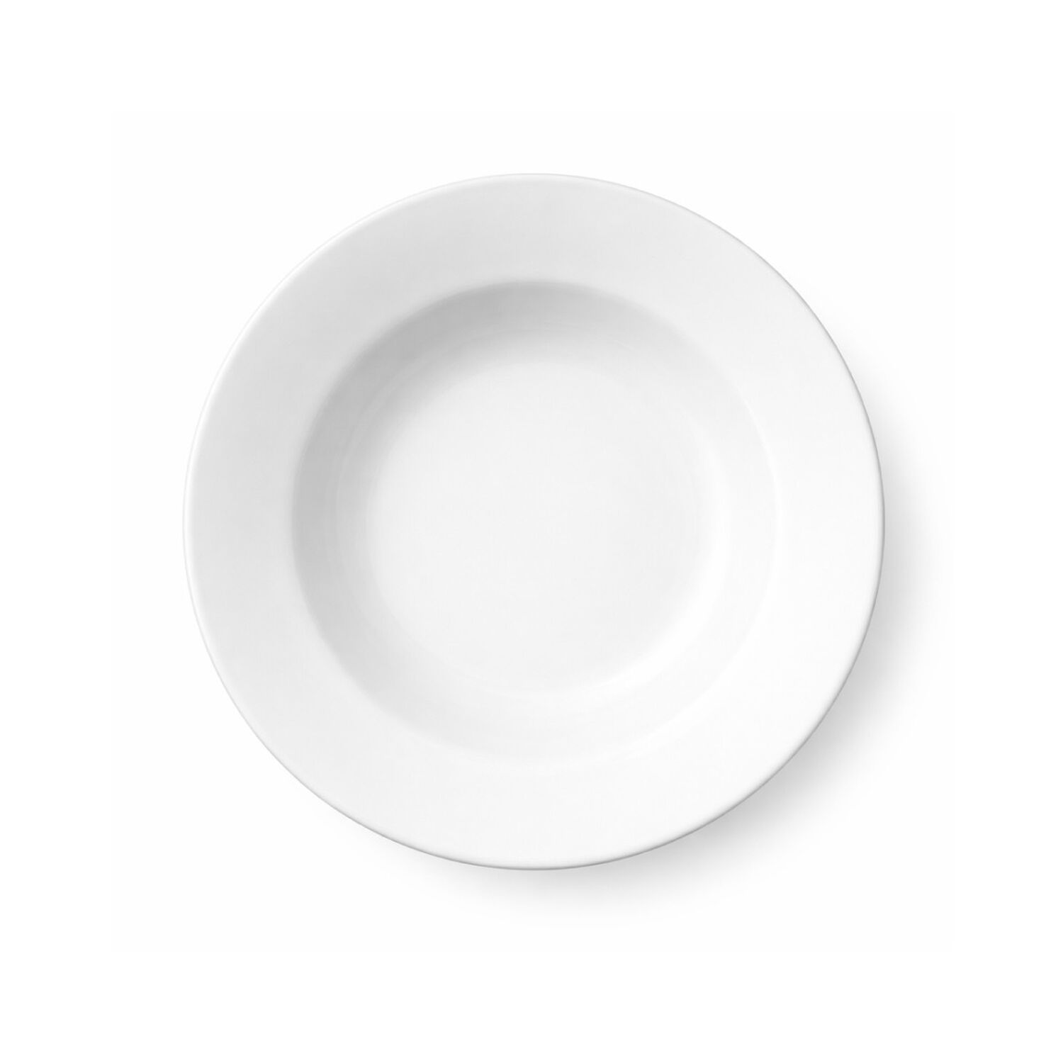 Set De 4 Plato Hondo De Policarbonato Blanco 19 Cm image number 0.0