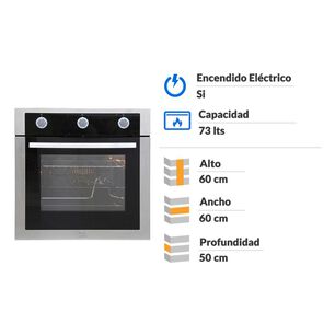 Horno Empotrado Ursus Trotter Prime EP8 Dl / 73 Litros