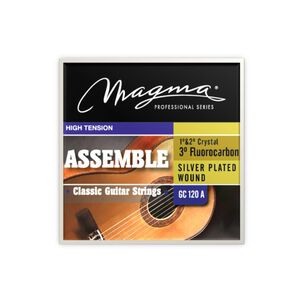 Set Cuerdas Guitarra Cl&aacute;sica Assamble Gc120a Magma
