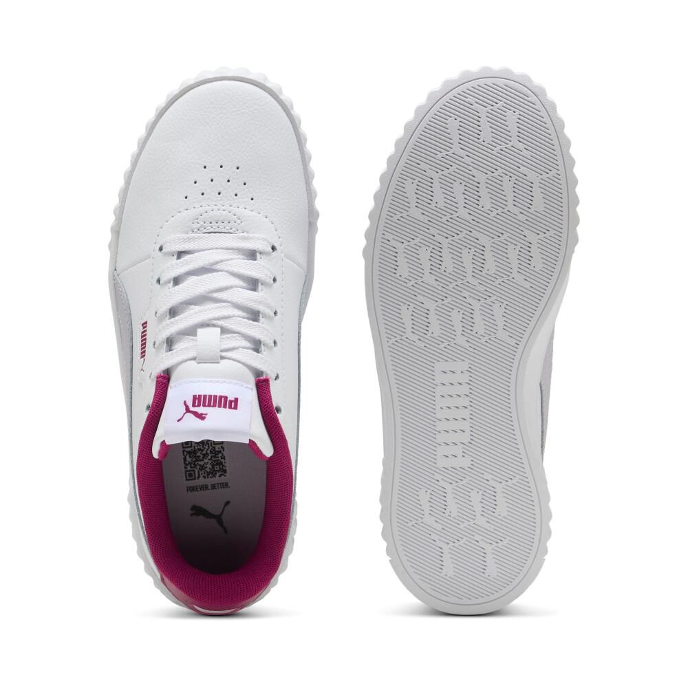 Zapatilla Urbana Mujer Puma Carina 3.0 Jr Blanco image number 3.0