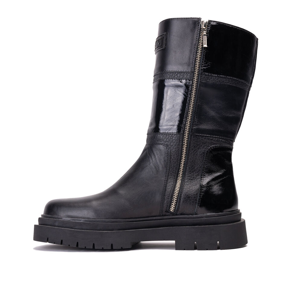 Bota Cuero Reah Negro Landazuri image number 3.0