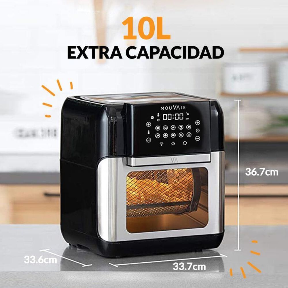 Horno Freidora Crisp 10 L + Molde De Silicona image number 4.0