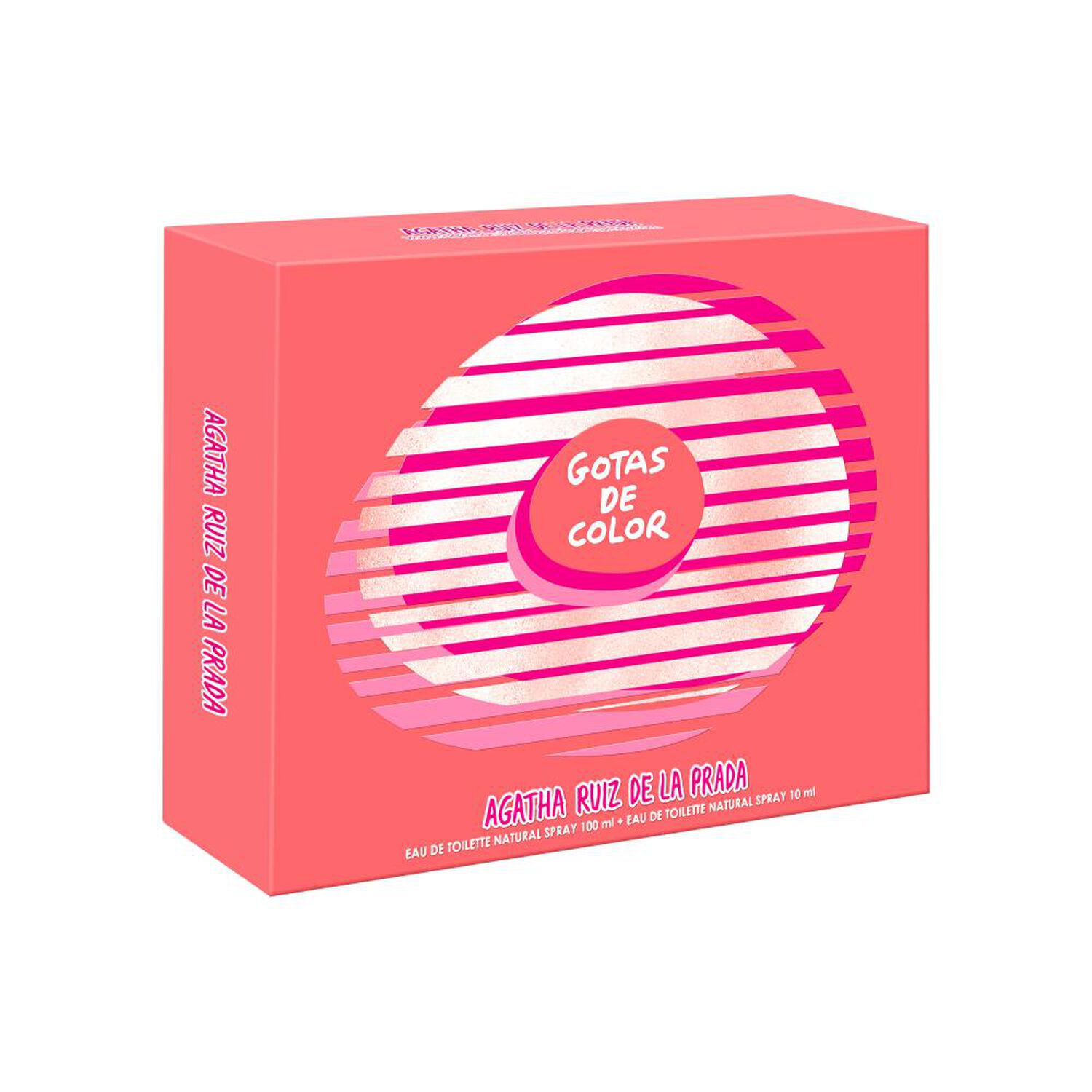 Set De Perfumer&iacute;a Mujer Gotas De Color Agatha Ruiz De La Prada / 100 Ml / Edt + Megaspritzer 10ml image number 2.0