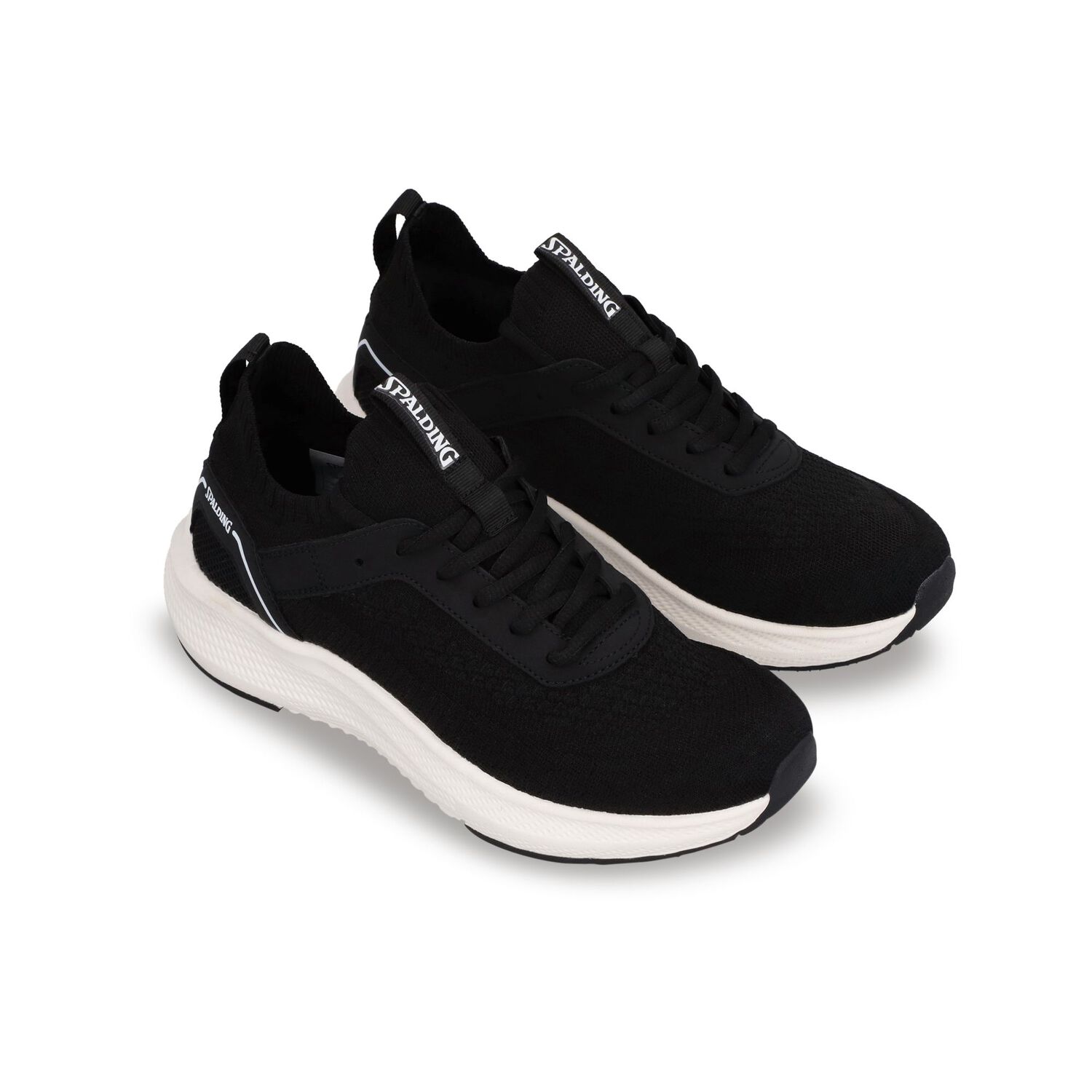 Zapatilla Running Mujer Spalding Kiona Negro image number 3.0