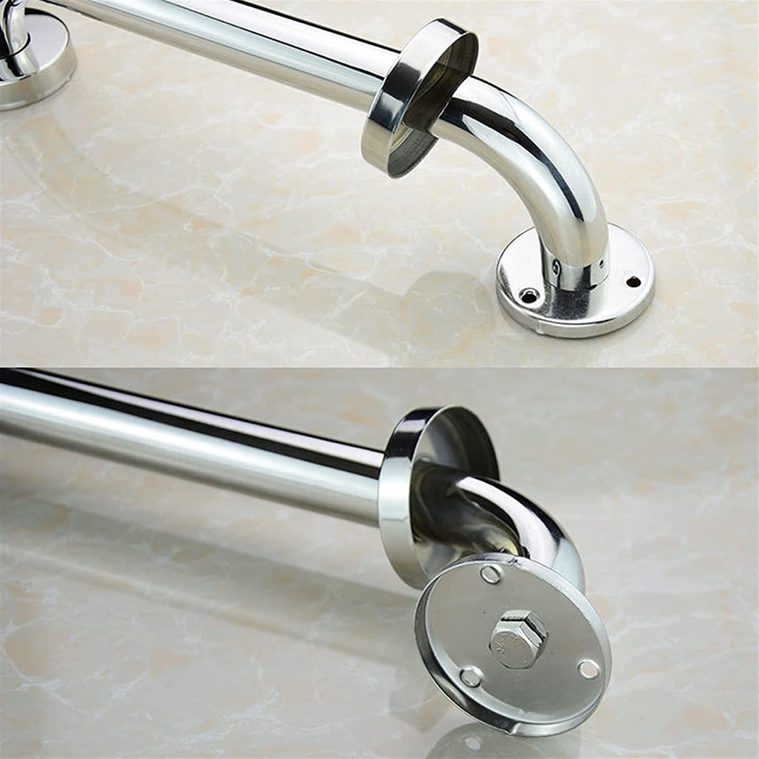 Set 2 Barras Seguridad Ba&ntilde;o Wc Pasamanos Acero Inoxidable 40 Cm image number 3.0