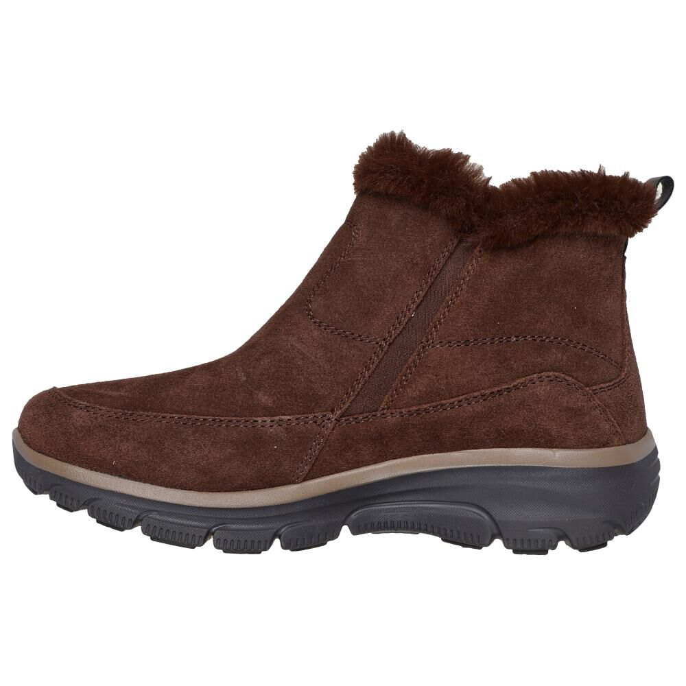 Botín Mujer Skechers Easy Going - Cool Zip Chocolate image number 2.0