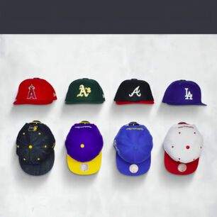 Set 8 Gancho Gorras Para Pared