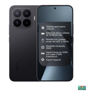 Smartphone Xiaomi 17T Pro / 5G / 512 GB / Negro / Liberado