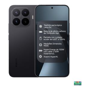 Smartphone Xiaomi 17T Pro / 5G / 512 GB / Negro / Liberado