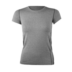 Polera Dry Fit Manga Corta Panel Malla Espalda Cape Mujer
