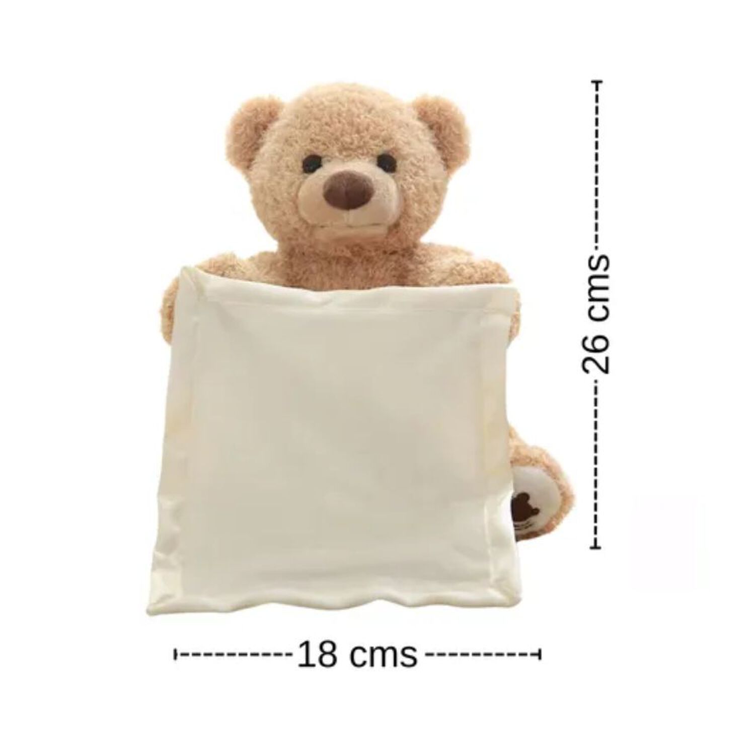 Osito De Peluche Para Ni&ntilde;os Parlante Con Manta image number 2.0