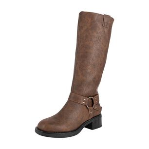Bota Biker Larga Jessa Cafe Alquimia