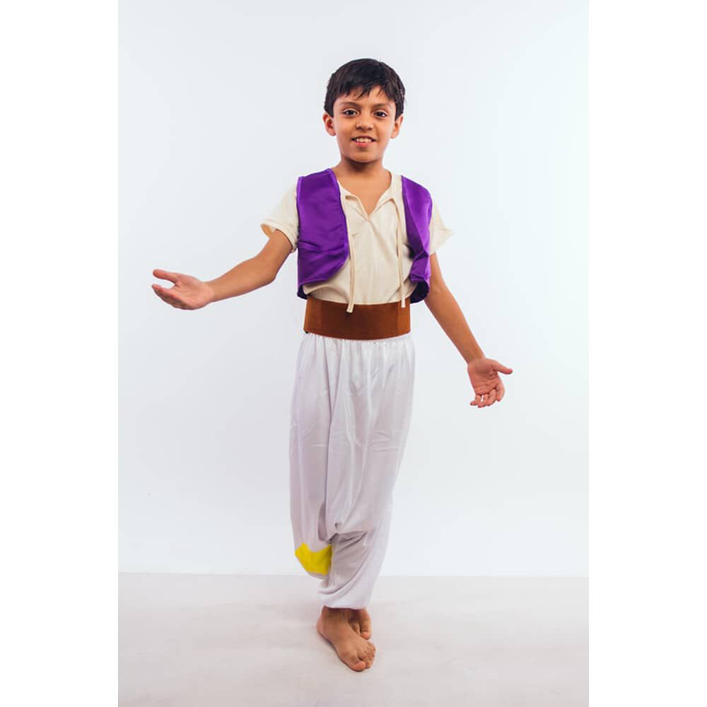 Disfraz Infantil Aladdin Disney Pelicula Ni&ntilde;os Cuentos image number 1.0