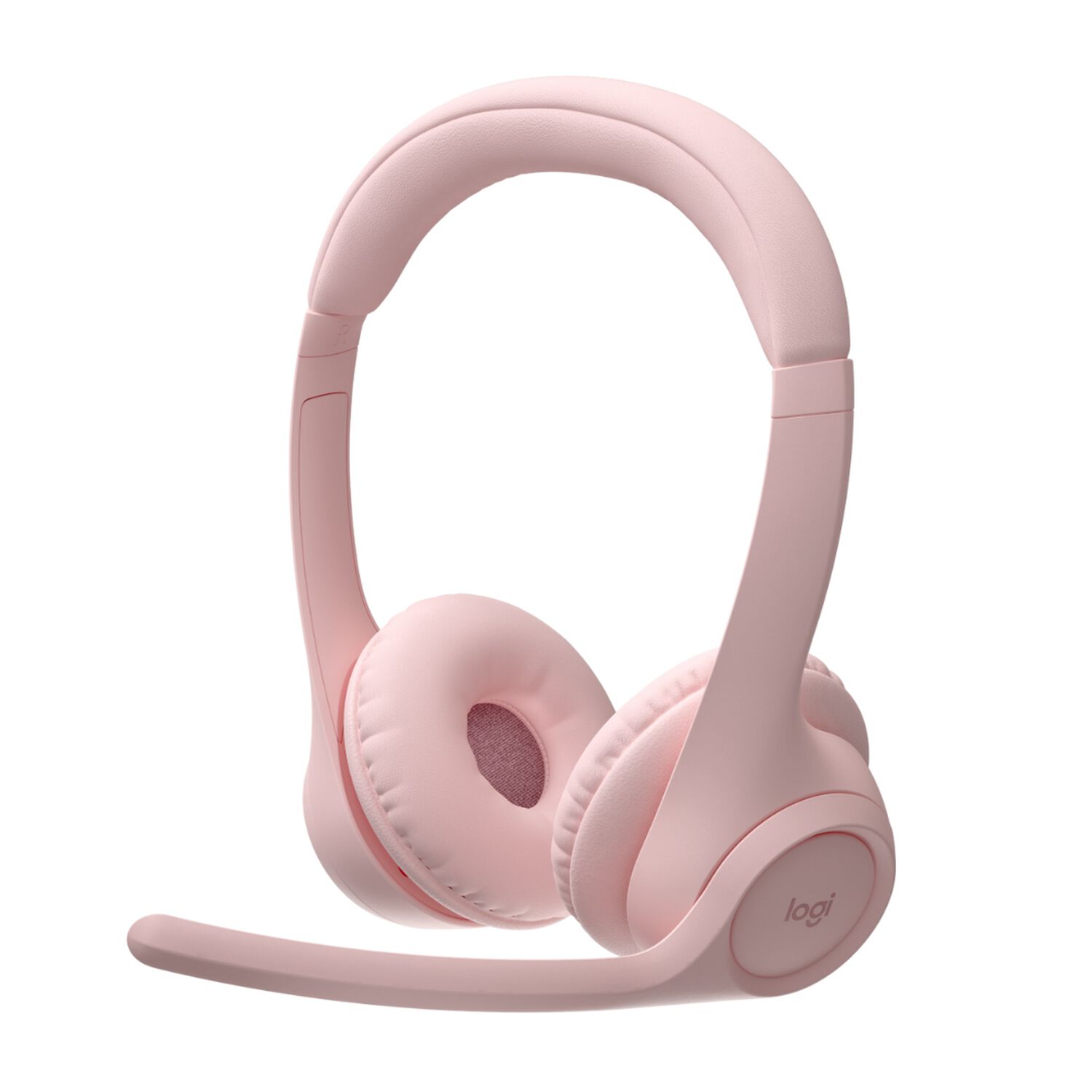Logitech Aud&iacute;fonos Zone 300 Headset Inal&aacute;mbrico Con Micr&oacute;fono Rosado image number 0.0