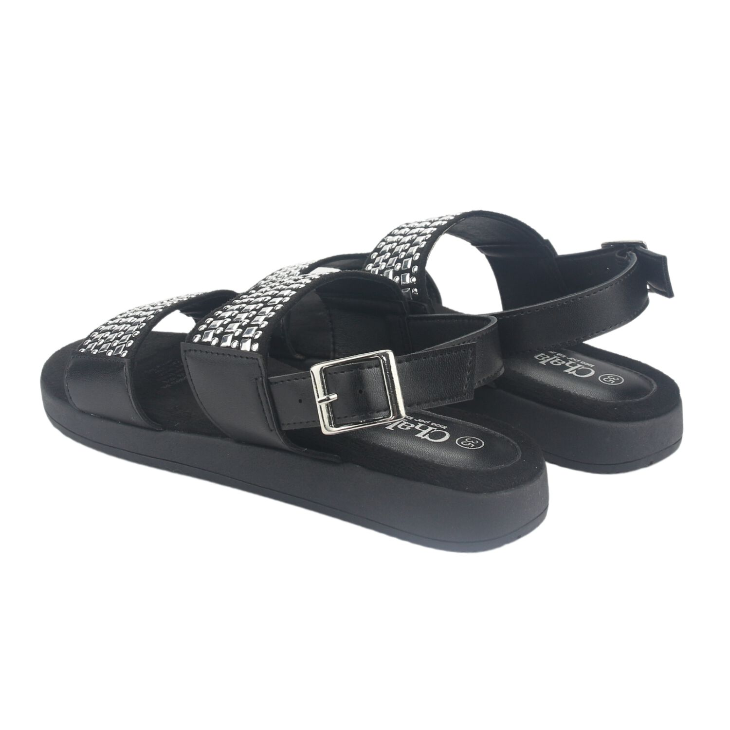 Sandalia Chalada Mujer Bira-1 Negro Casual image number 5.0
