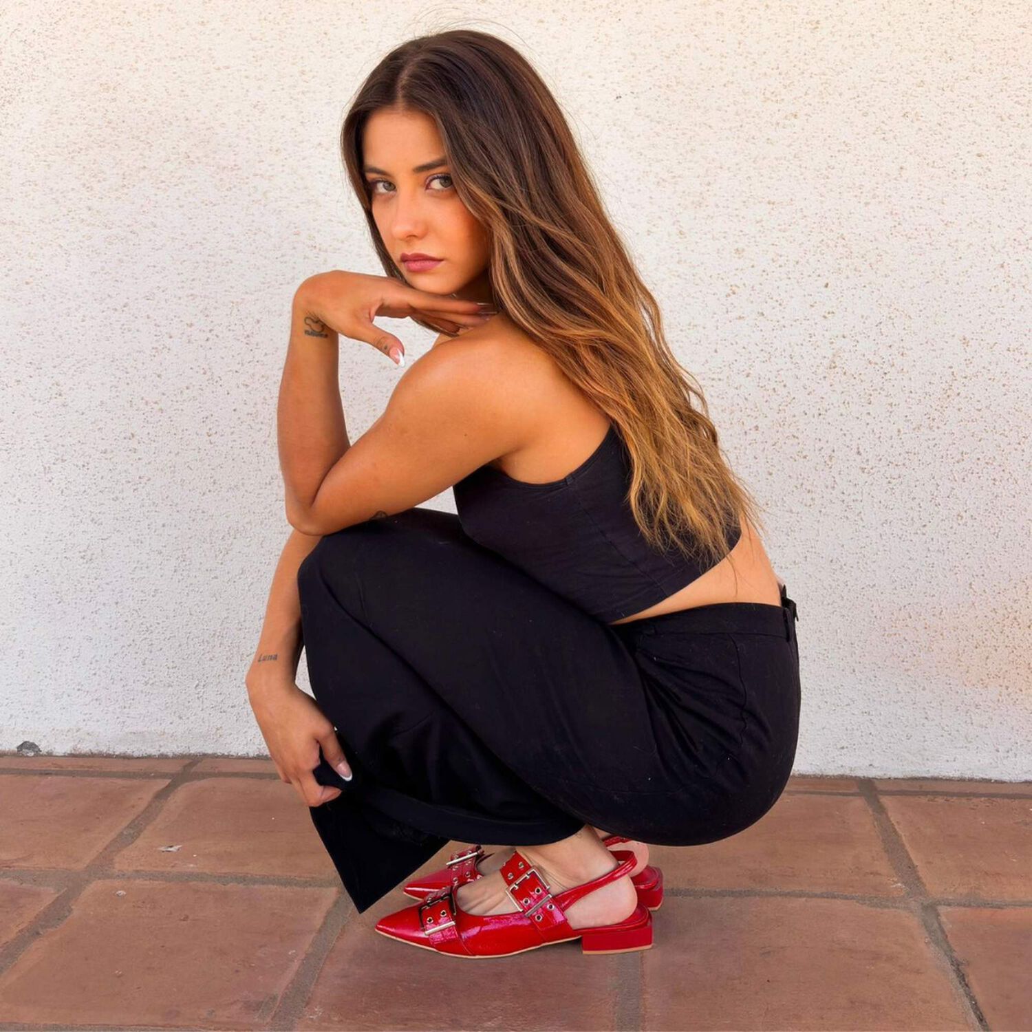Ballerina Mujer Chalada Slik-1 Rojo Casual image number 9.0