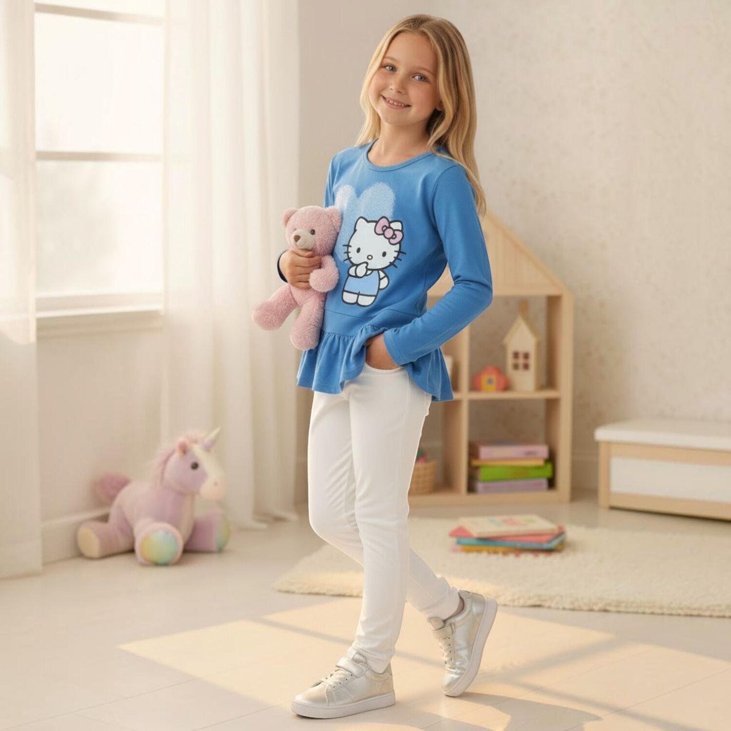 Polera Ni&ntilde;a Hello Kitty image number 2.0