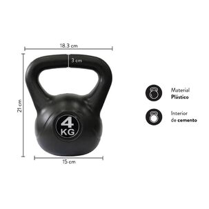 Kettlebell - Pesa Rusa 4 Kg