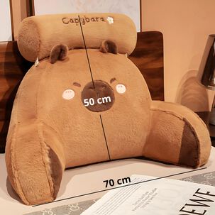 Almohada De Respaldo Capibara Cojin Multifuncional