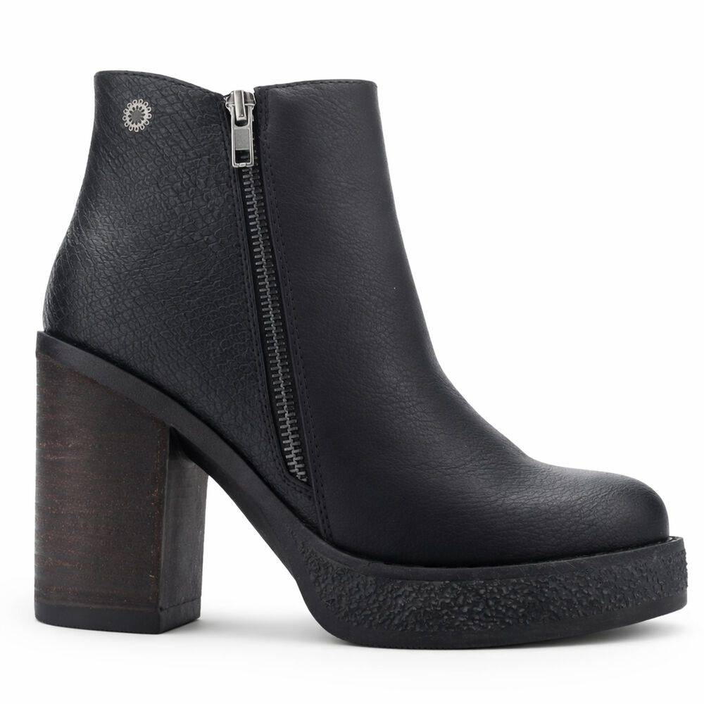 Botin Negro Mujer Casual Chalada Ella image number 0.0