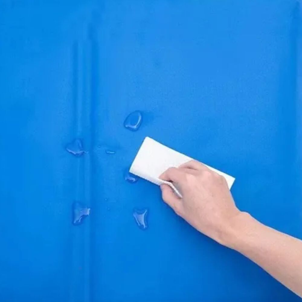 Manta Gel Talla L Dise&ntilde;o Lisa Frio Refrescante 90x50cm Azul image number 3.0